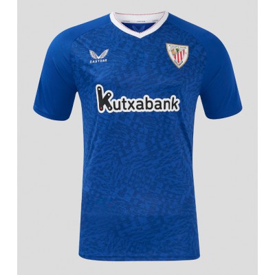 Moški Nogometni dresi Athletic Bilbao Nico Williams #10 Gostujoči 2024-25 Kratek Rokav Moški Nogometni dresi Athletic Bilbao Nico Williams #10 Gostujoči 2024-25 Kratek Rokav